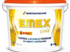 Vopsea Lavabila Premium ?Emex Gold? - Roz Pastel - Bid. 15 L